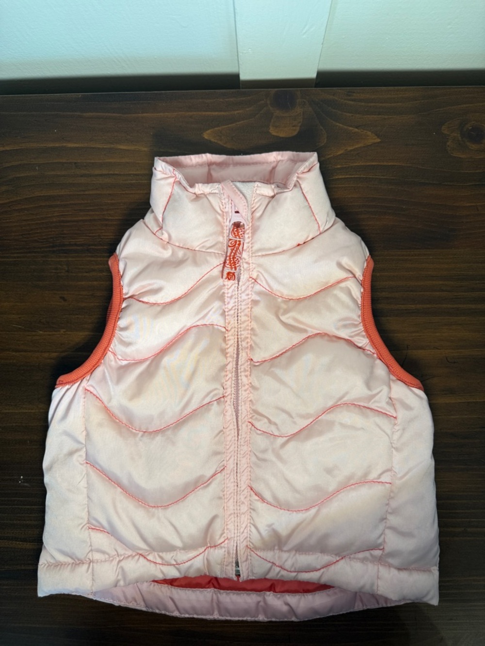 REI 18 month old puffer vest little girl outdoor wear sporty